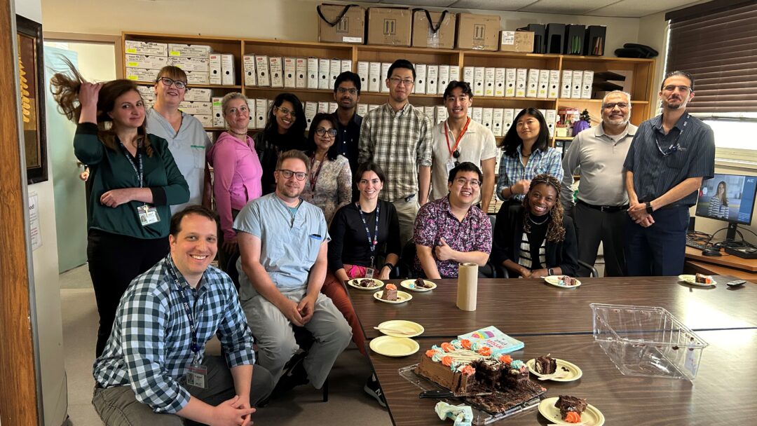 Photo of Drs. and Learners who were at the bootcamp smiling in a group photo