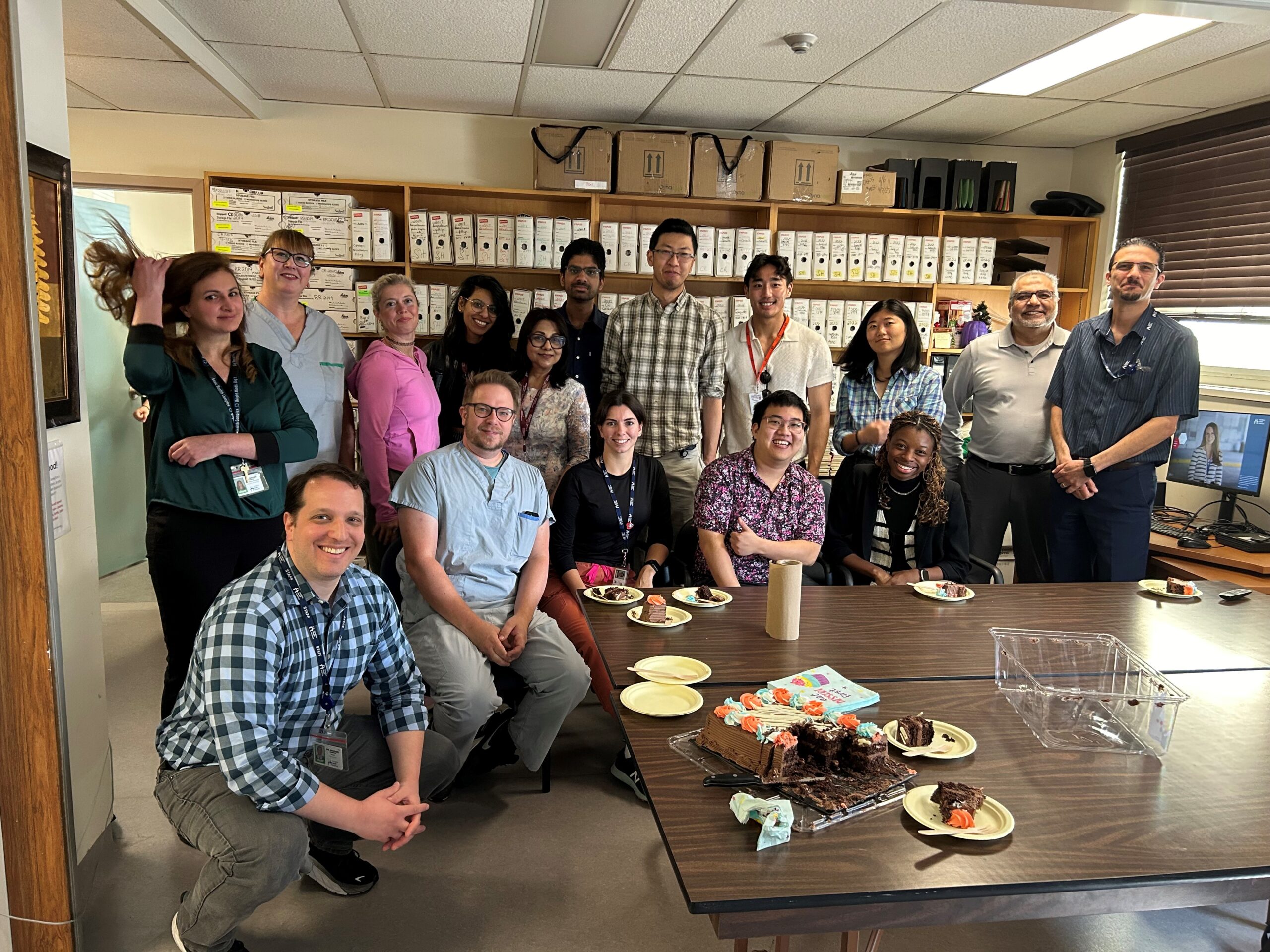 Photo of Drs. and Learners who were at the bootcamp smiling in a group photo